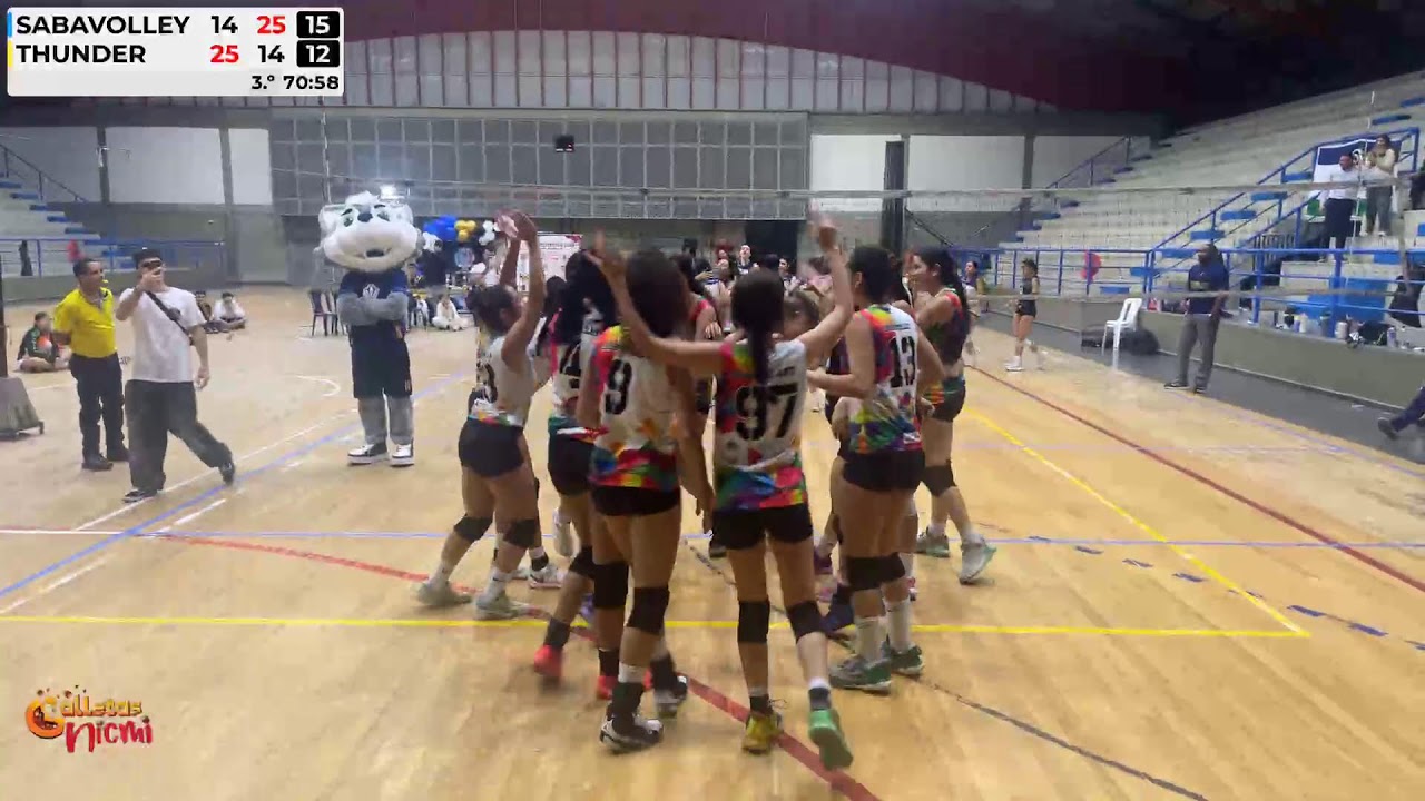 Menores Oro - FINAL - Sabavolley vs Thunder