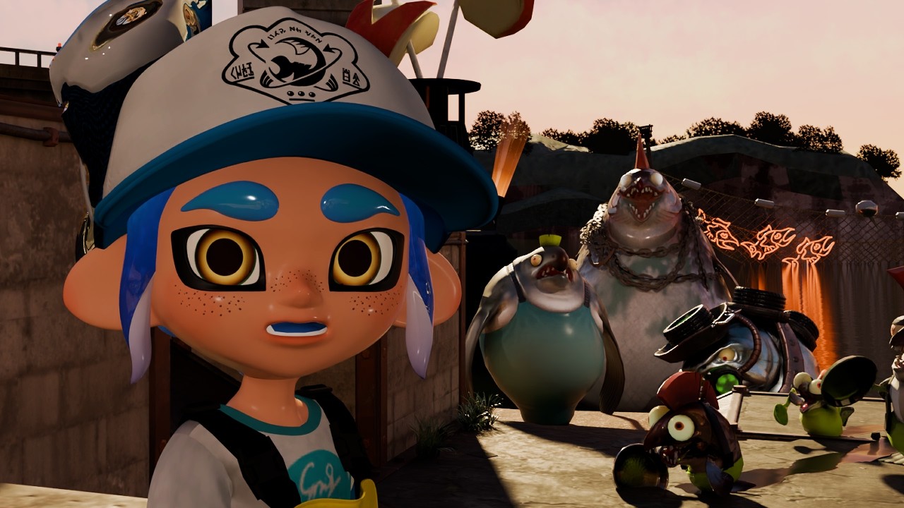 Omega 3 - SALMON!!! RUN!!! | Splatoon Animation