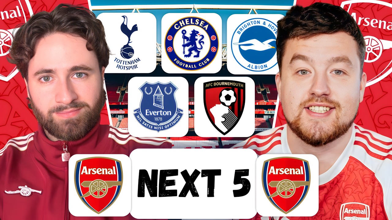 Predicting Arsenal's Next 5 Premier League Games 🚨 @RoryTalksArsenal