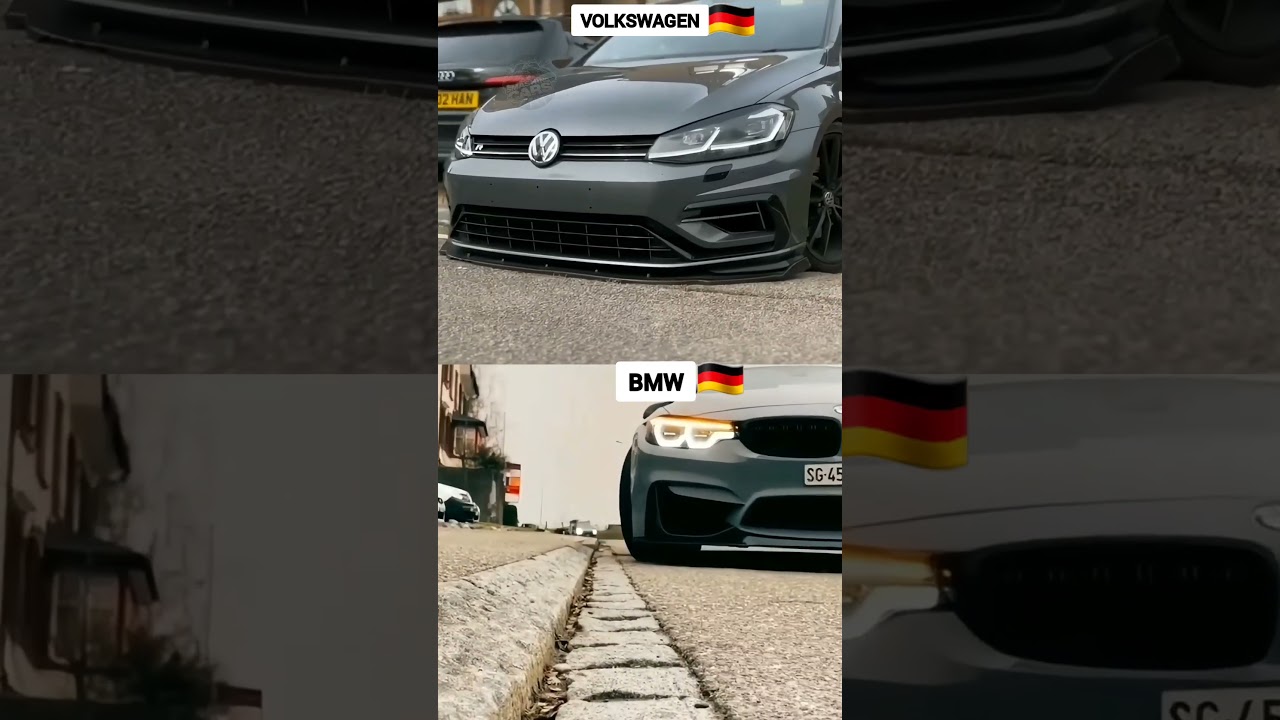 Suspension Test: BMW vs Volkswagen