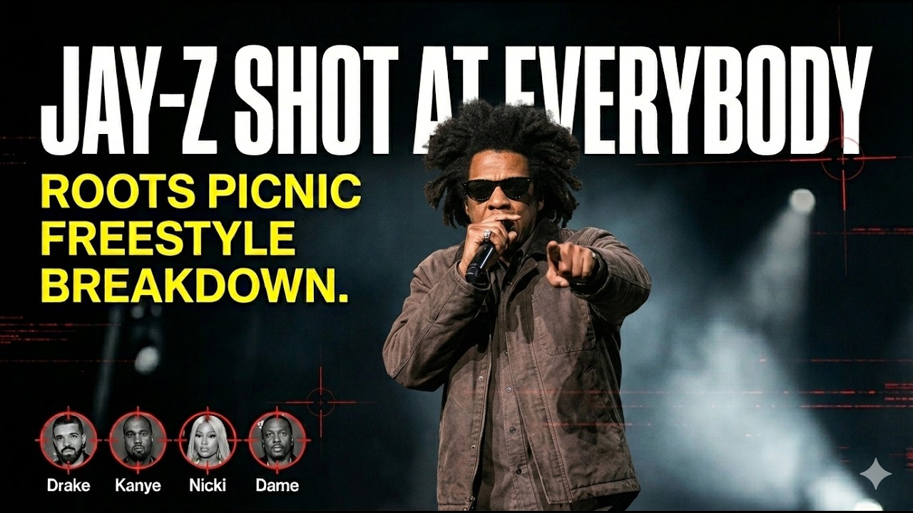 Джей-Зи только что раскритиковал всех на фестивале Roots Picnic (полный разбор фристайла)