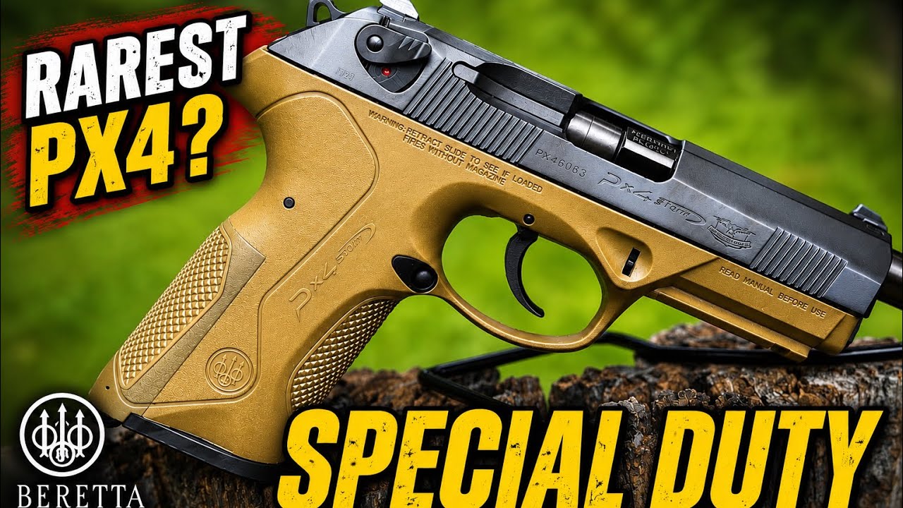 Beretta PX4 Storm SD: редкий Beretta под патрон .45 ACP, который слишком рано сняли с производства