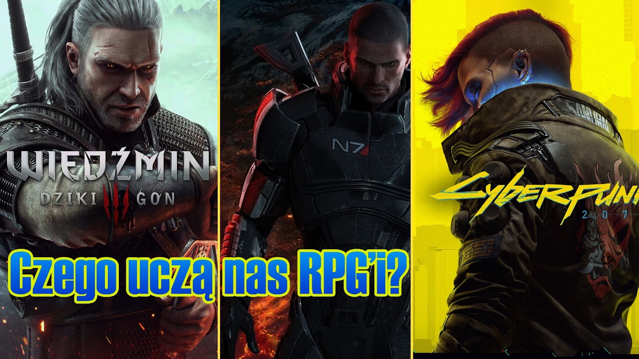 Iluzja Wyboru w Grach RPG (Wiedźmin 3, Mass Effect, Cyberpunk 2077)