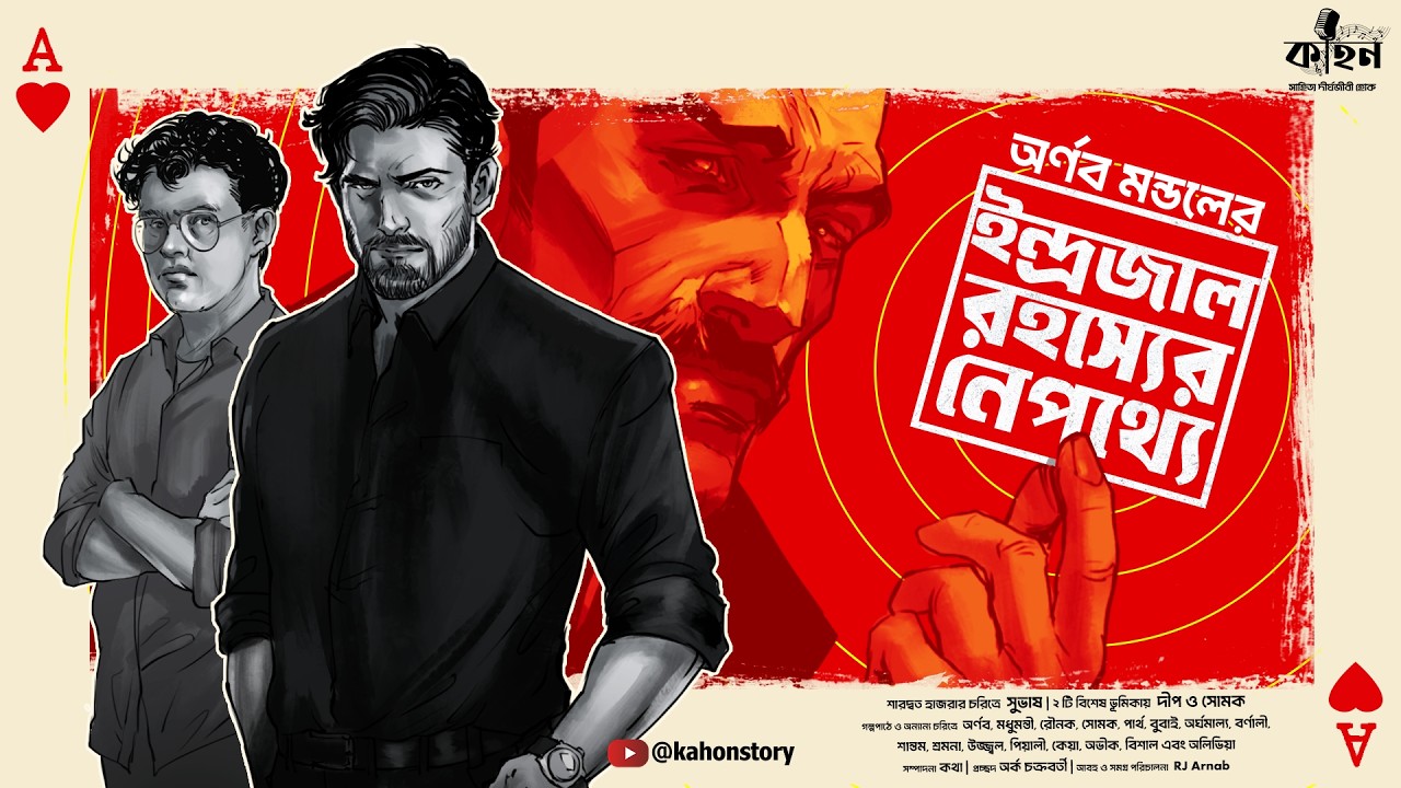 Indrajal Rahasyer Nepothye | Saradwata Hazra | RJ Arnab | Bengali Detective Story | Suspense | Kahon