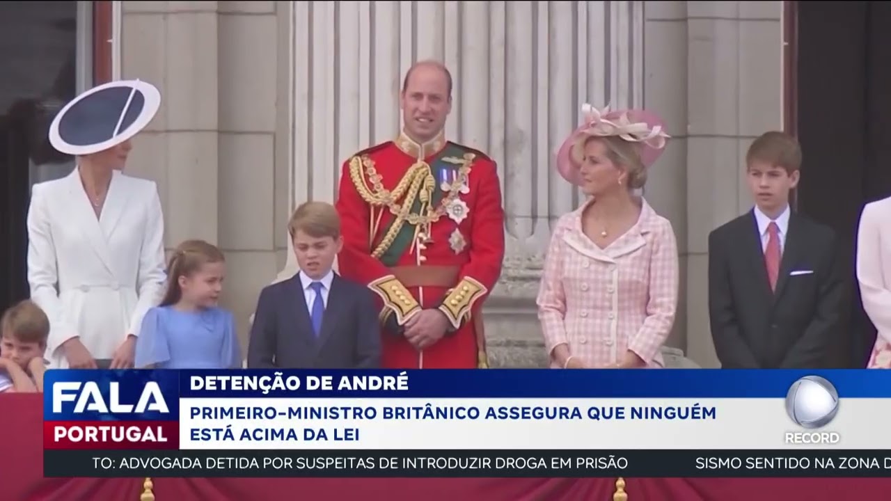 Detenção do ex-príncipe britânico