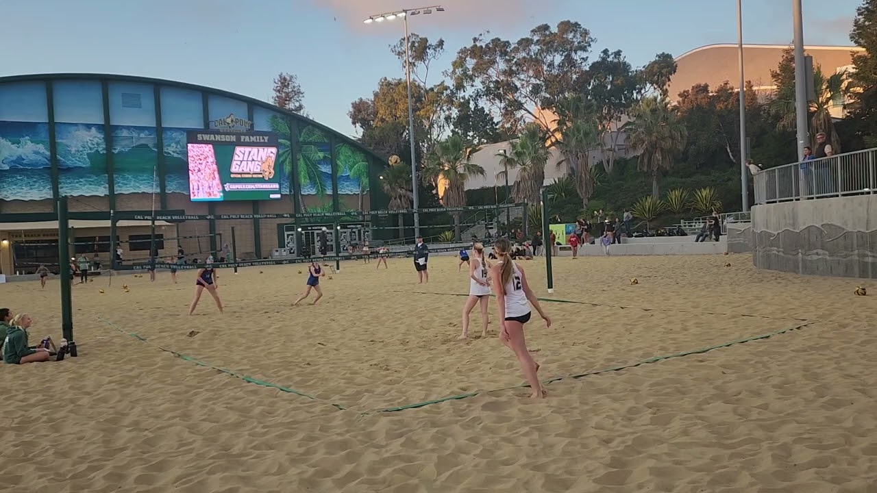 MBHS Girls Beach Volleyball Adrienne & Stella vs SLO 5 part2