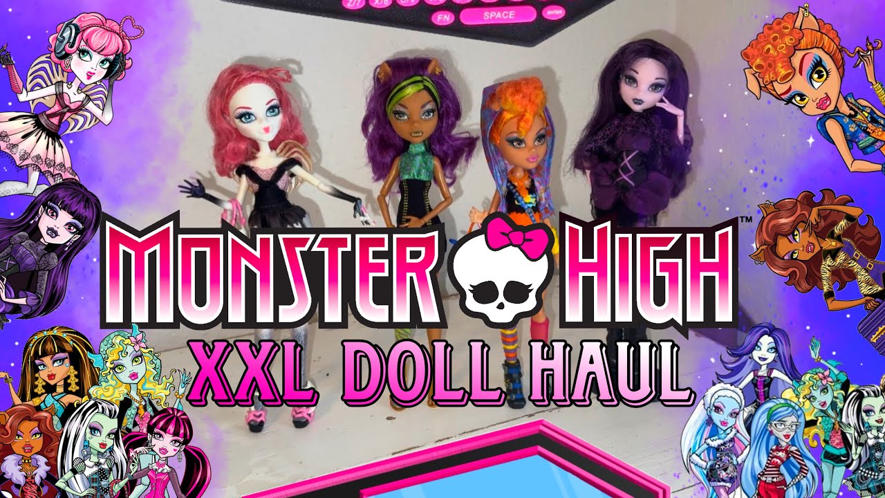 XXL НАБОР КУКОЛ MONSTER HIGH G1 HOLY GRAIL 🖤