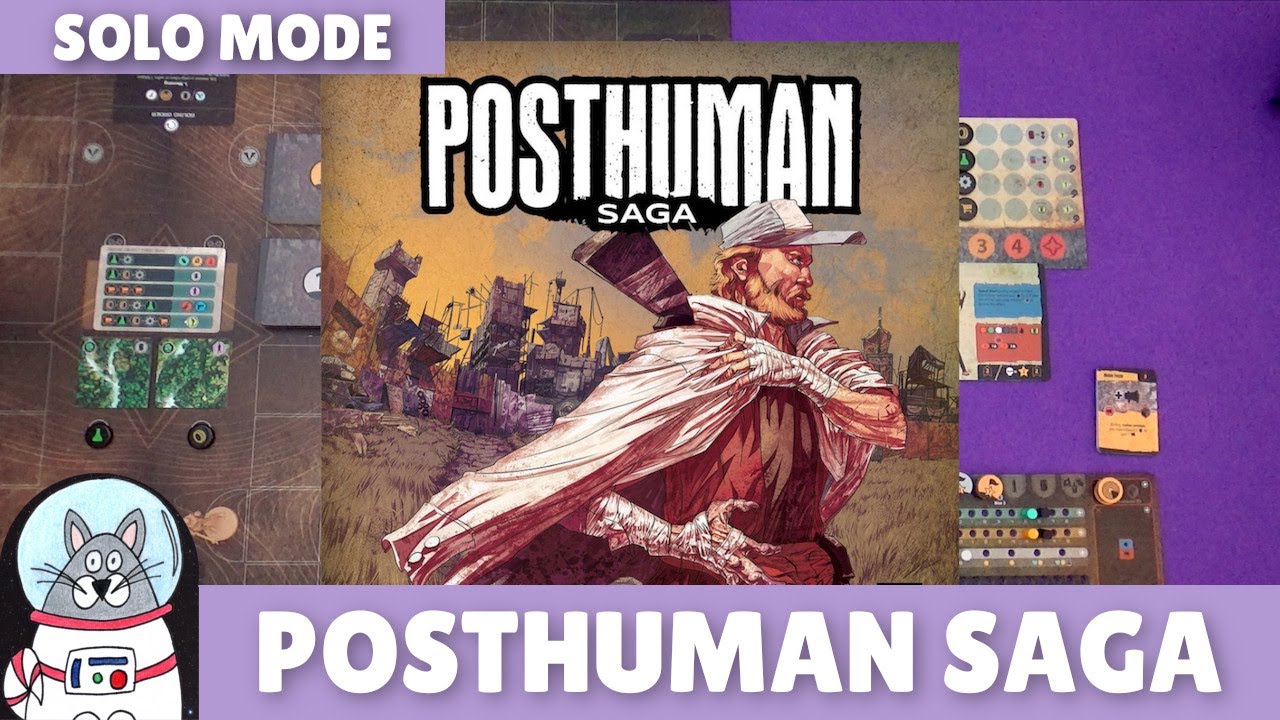 Posthuman Saga | Solo Playthrough | slickerdrips