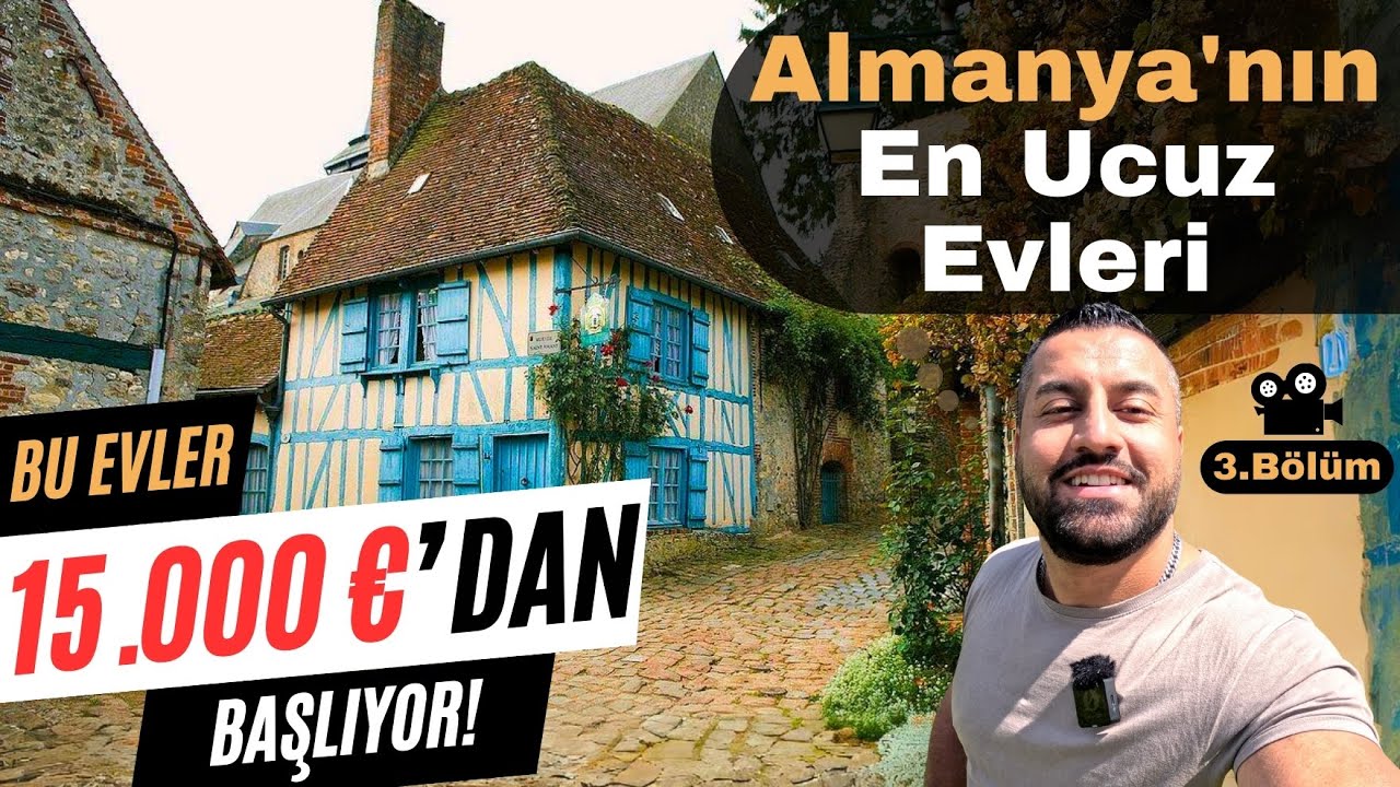 Almanya'nın En Ucuz Evleri. Kaçırılmayacak Fırsatlar!