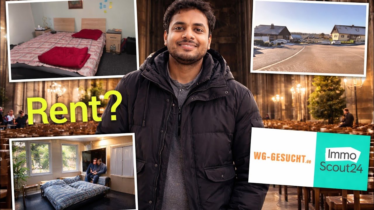 How I found Accomodation in Germany/ My Accomodation tour/ rent?