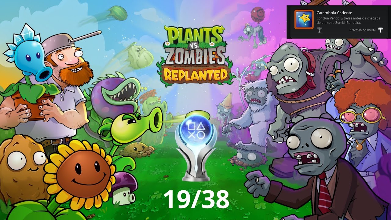 Plants vs. Zombies Replanted: troféu Carambola Cadente