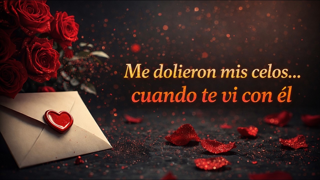 Amor… tengo que confesarte algo: me muero de celos cuando tu...💔