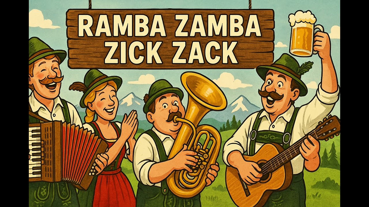 Ramba Zamba Zick Zack &ndash; Lustiges bayerisches Lied | Traditionelle deutsche Volksmusik