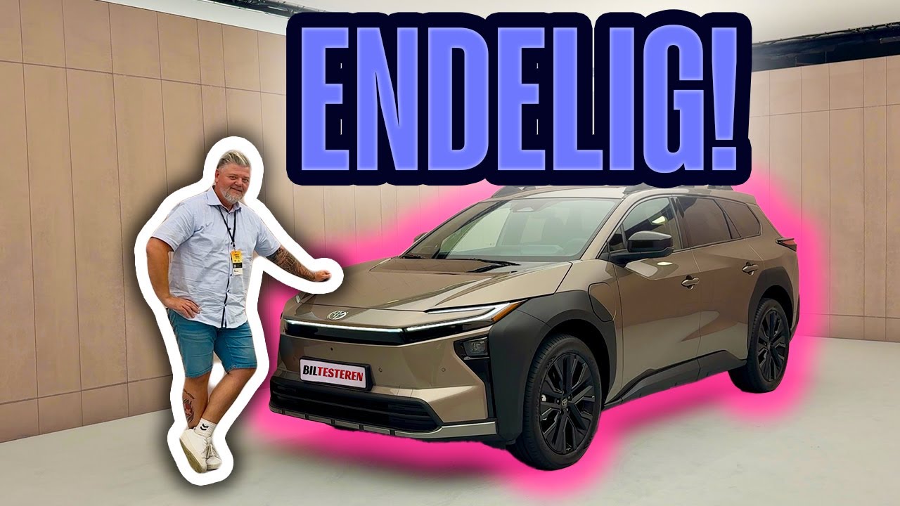 TOYOTA BZ4X TOURING - DEN VAR VENTET!