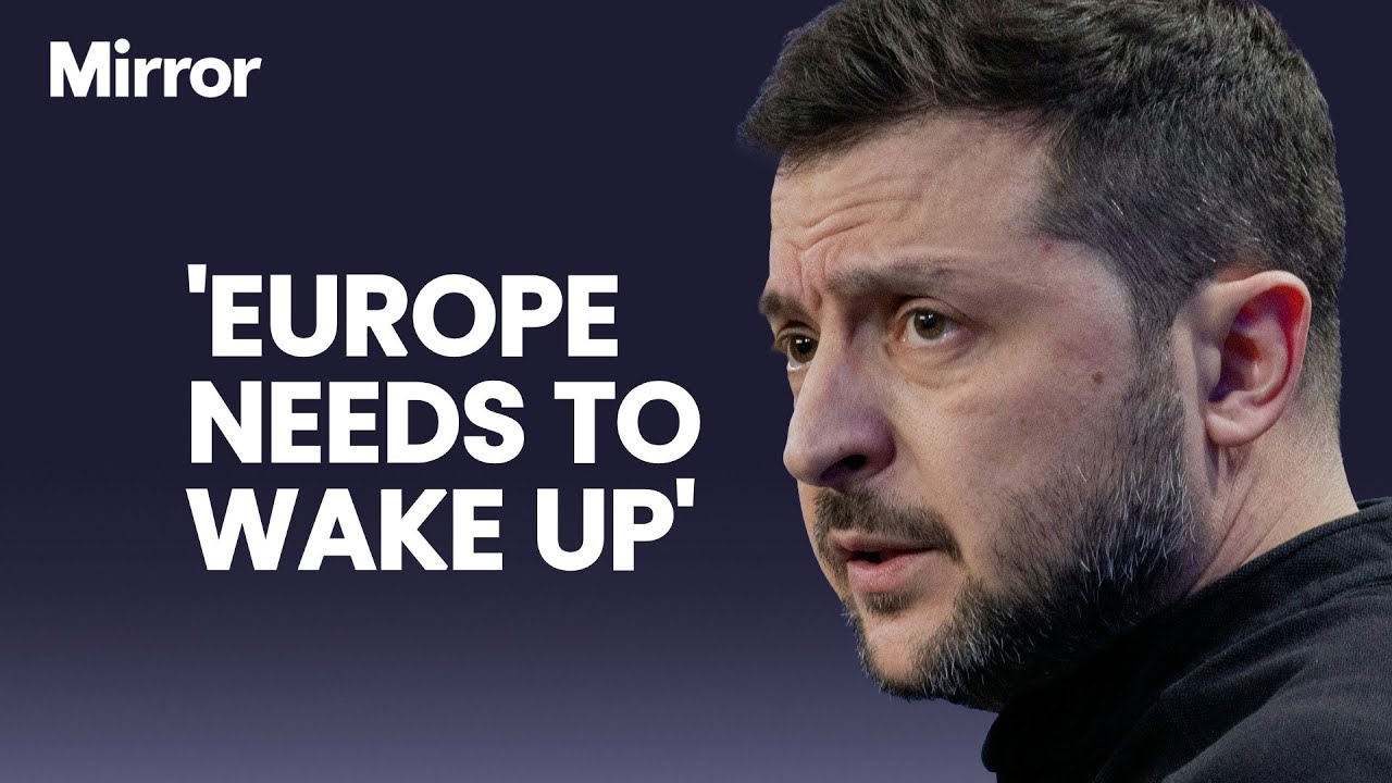 ‘What message does this send to Putin?’ | Zelensky issues CHILLING WARNING to world leaders at Davos