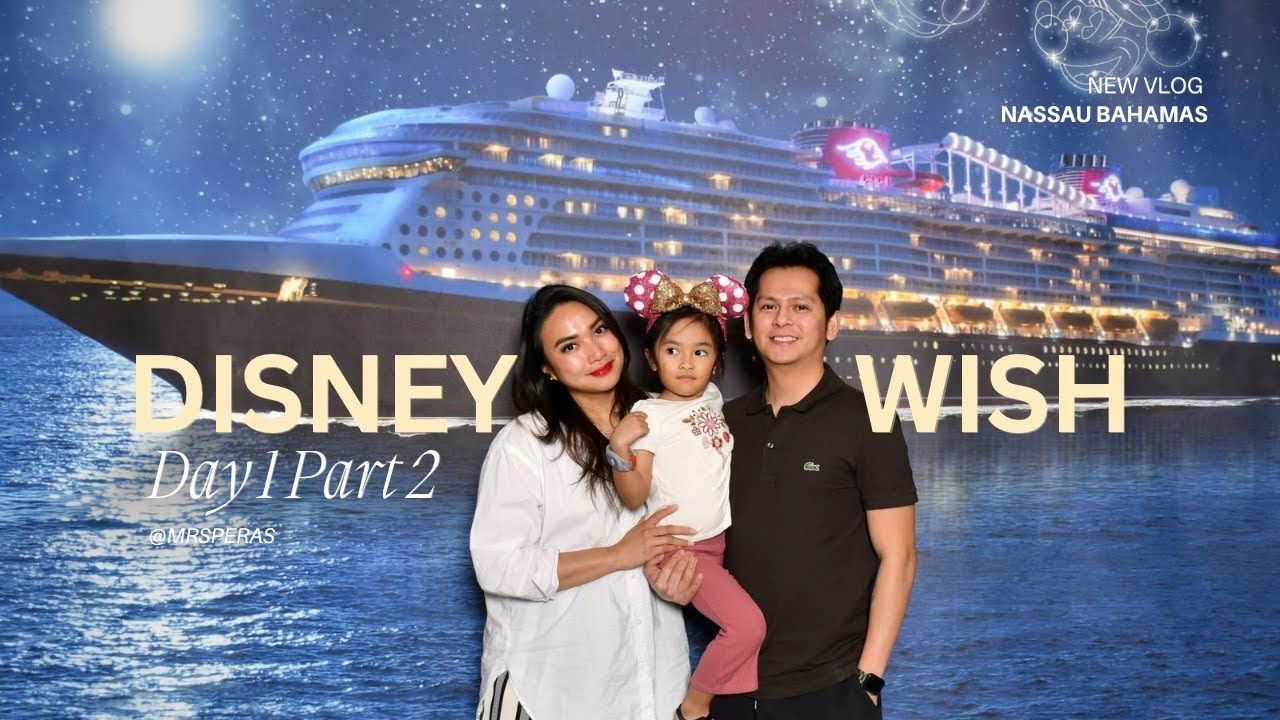 VLOG 12: First day in Disney Cruise