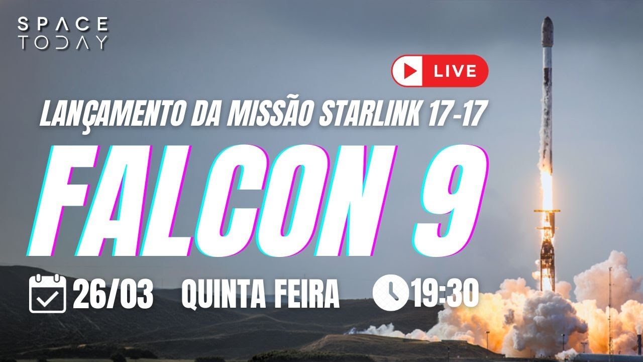Запуск ракеты Falcon 9 | Starlink 17-17