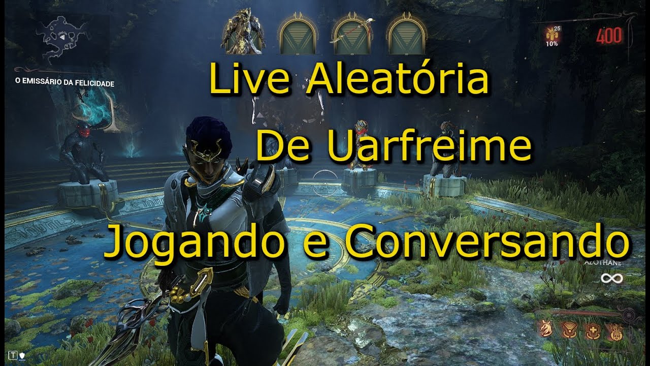 Live aleatoria Jogando, Conversando e Buildando  #gameplay #Steelpath #live #warframe