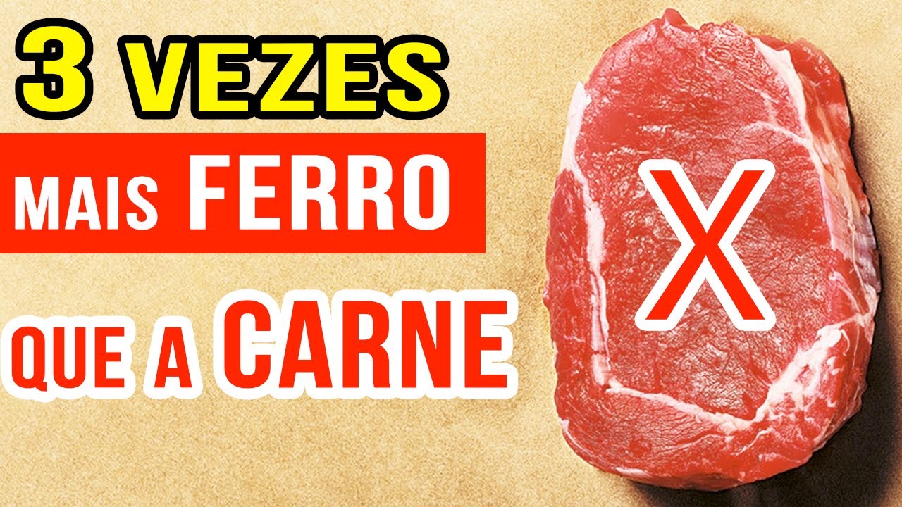 Vegetal Barato com 3x MAIS FERRO QUE A CARNE - Mais Energia e Contra Anemia