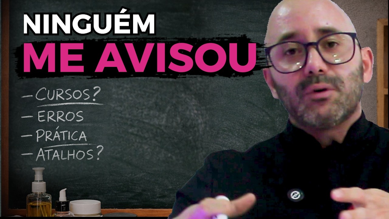 Como criar Cosméticos do zero (O que eu faria diferente hoje) - Aprendendo com Cleber Barros
