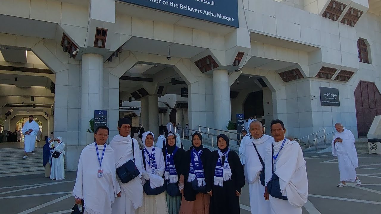 MIQAT TERDEKAT DARI HARAM DIMASJID AISHAH TANEM
