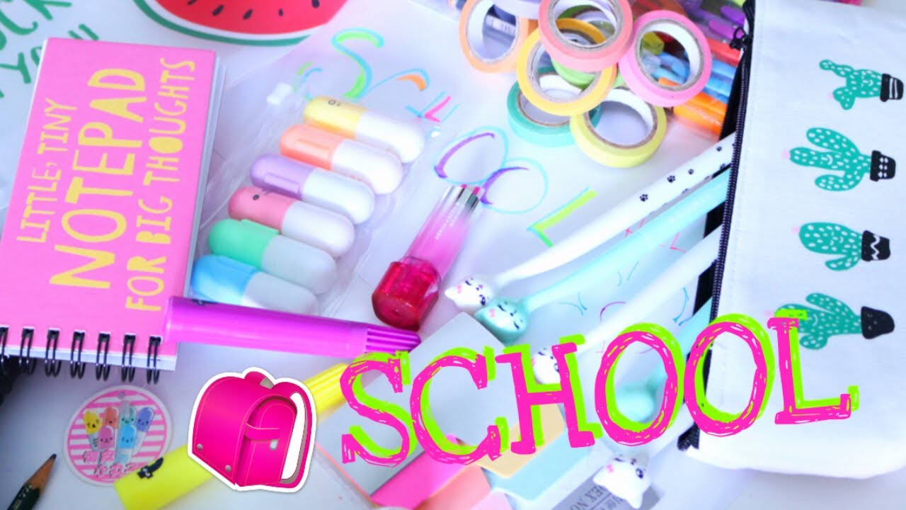 HAUL 2017! ACQUISTI SCOLASTICI! BACK TO SCHOOL SUPPLIES