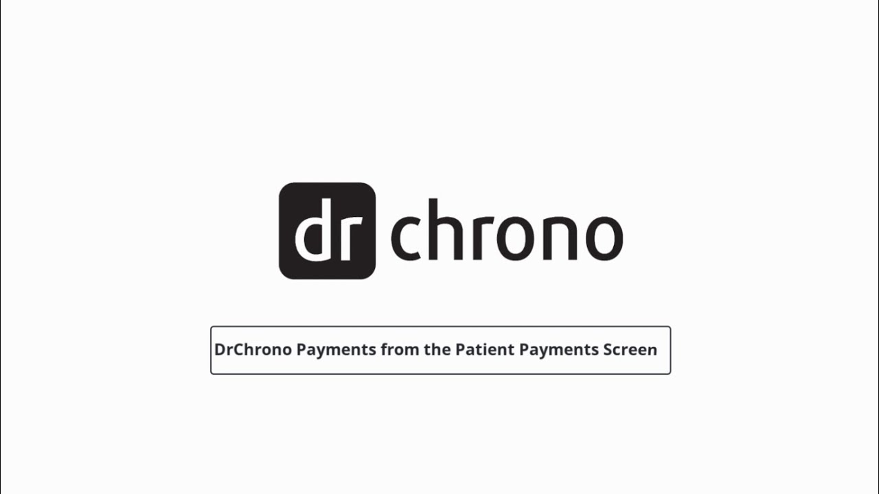 Обучение: Биллинг DrChrono | Платежи DrChrono на экране платежей пациента