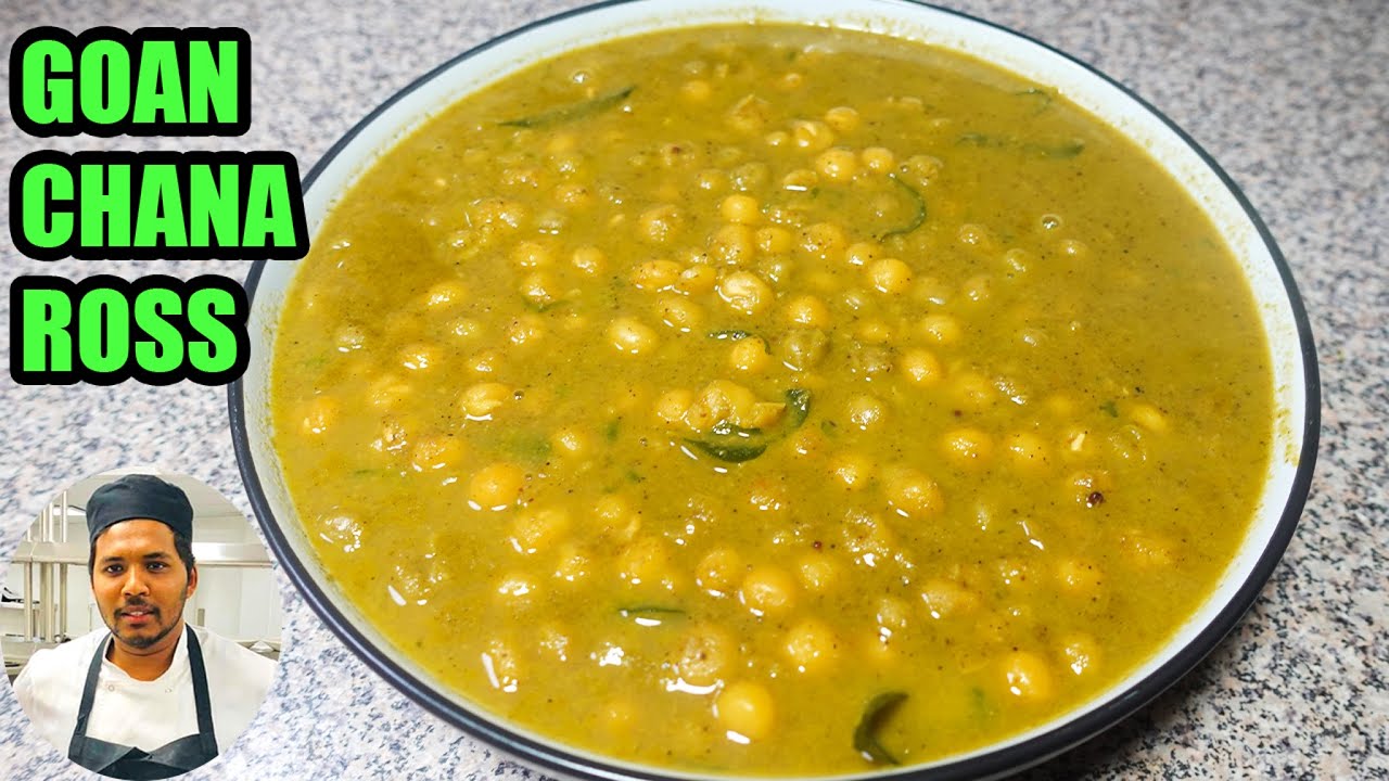 Goan Breakfast Classic: Chana Ross Recipe | Spicy White Pea Curry | Easy Chana Ross | Ivon's Kitchen