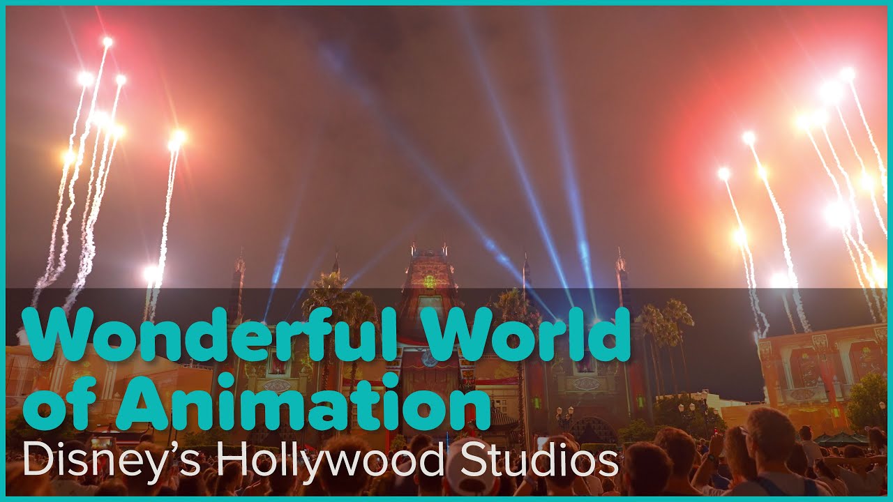 Fireworks Return to Disney’s Hollywood Studios in “Wonderful World of Animation
