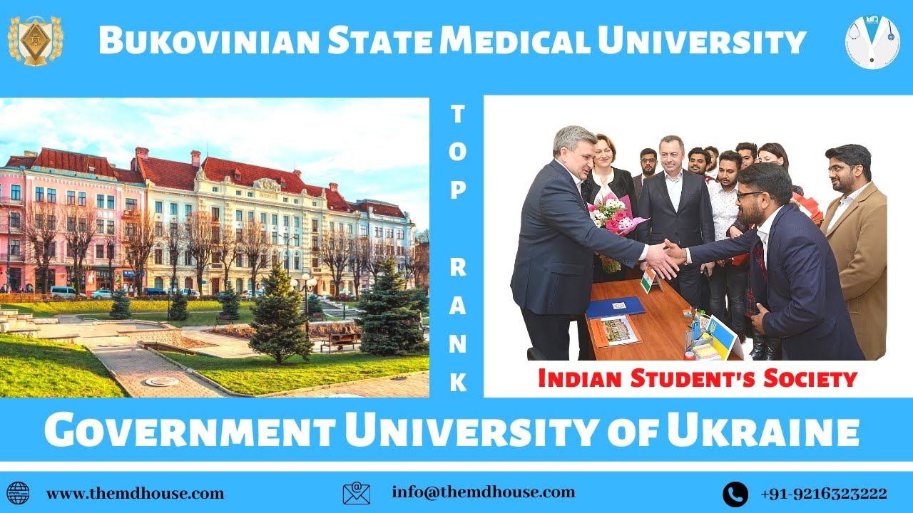 Bukovinian State Medical University I Indian Students Society I MBBS IN UKRAINE