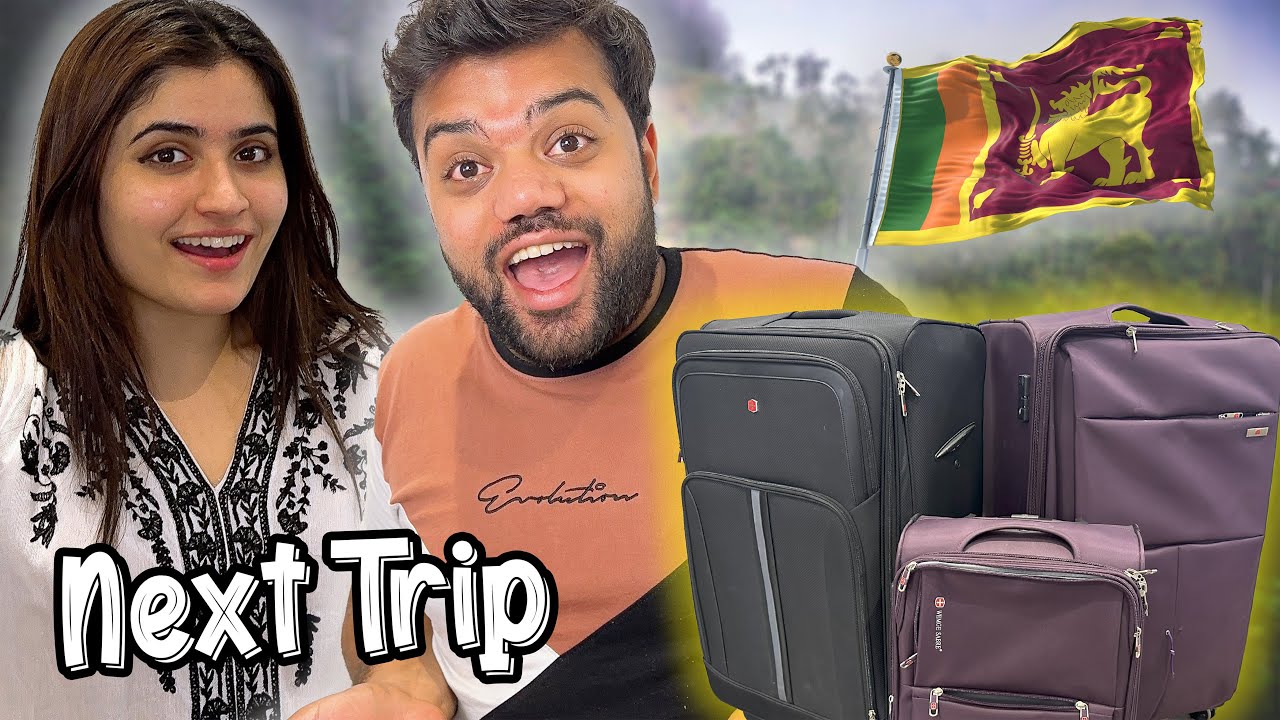 Next Trip Ki Packing Ho Gai 😍 | We Are Going To Sri Lanka To Watch India Vs Pakistan ❤️