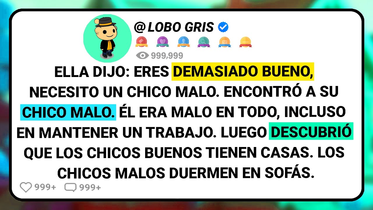 Ella Dijo: Eres Demasiado Bueno, Necesito Un Chico Malo. Encontró A Su Chico Malo. Él Era Malo En...