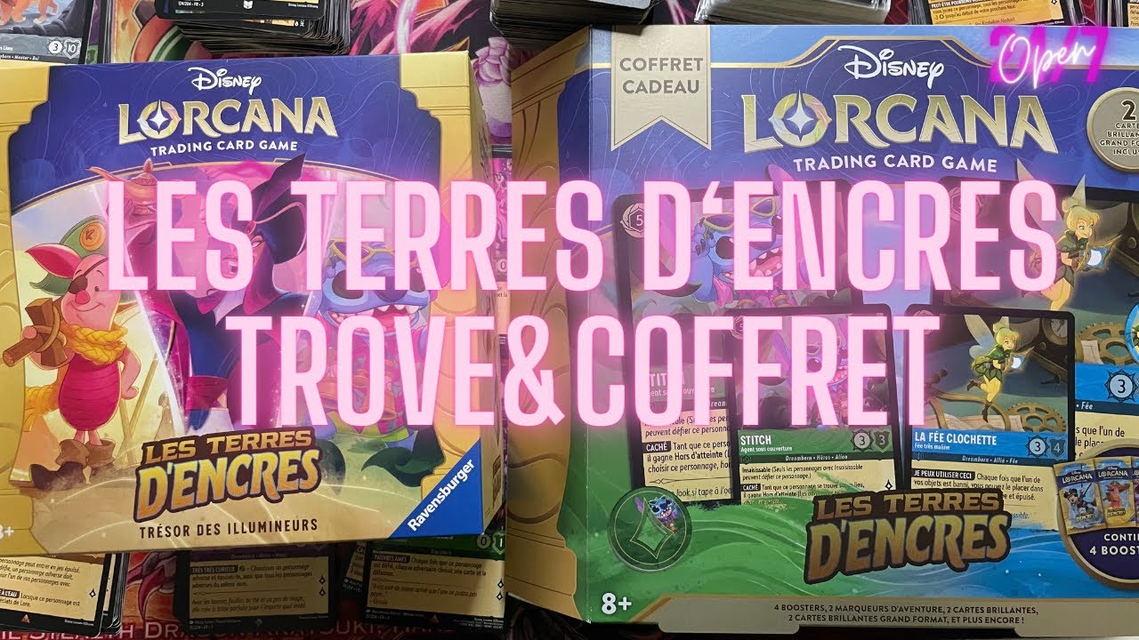 TROVE & COFFRET TERRES D'ENCRES LORCANA SET 3
