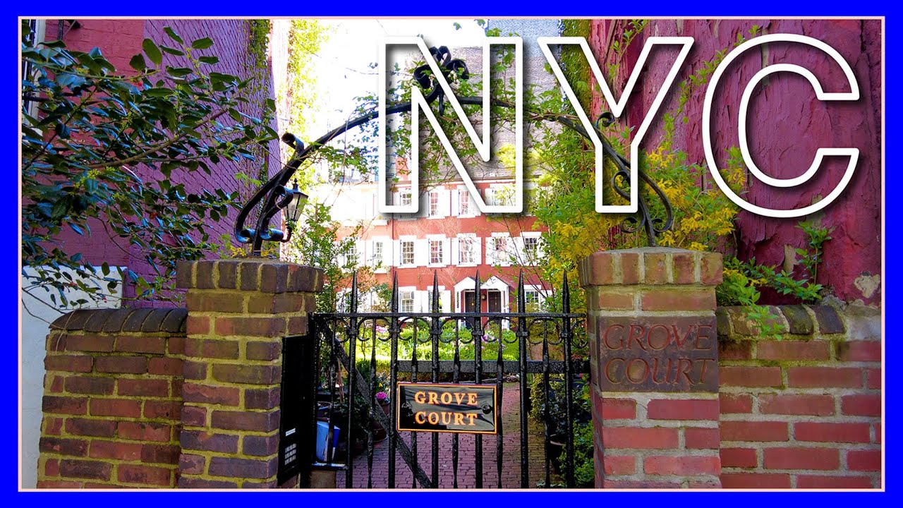 New York【Grove Street (One Fine Day in Spring)】2021 NYC Walking Tour, Travel Guide【4K】