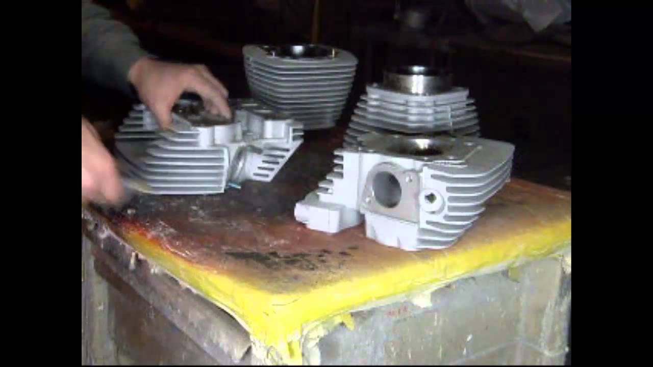 Harley Davidson Powder Coated Head/How to powder coat