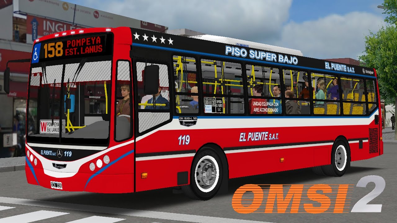 Pre-lanzamiento | OMSI 2 | Línea 158 | Metalpar Iguazú II OH1618