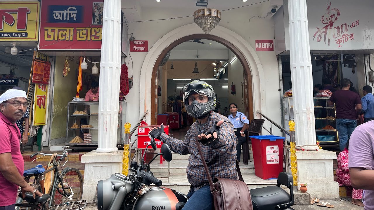 Kolkata to Naihati Boro Maa bike trip 2025 | @RiderVikramjeet @royalenfield #boromaanaihati