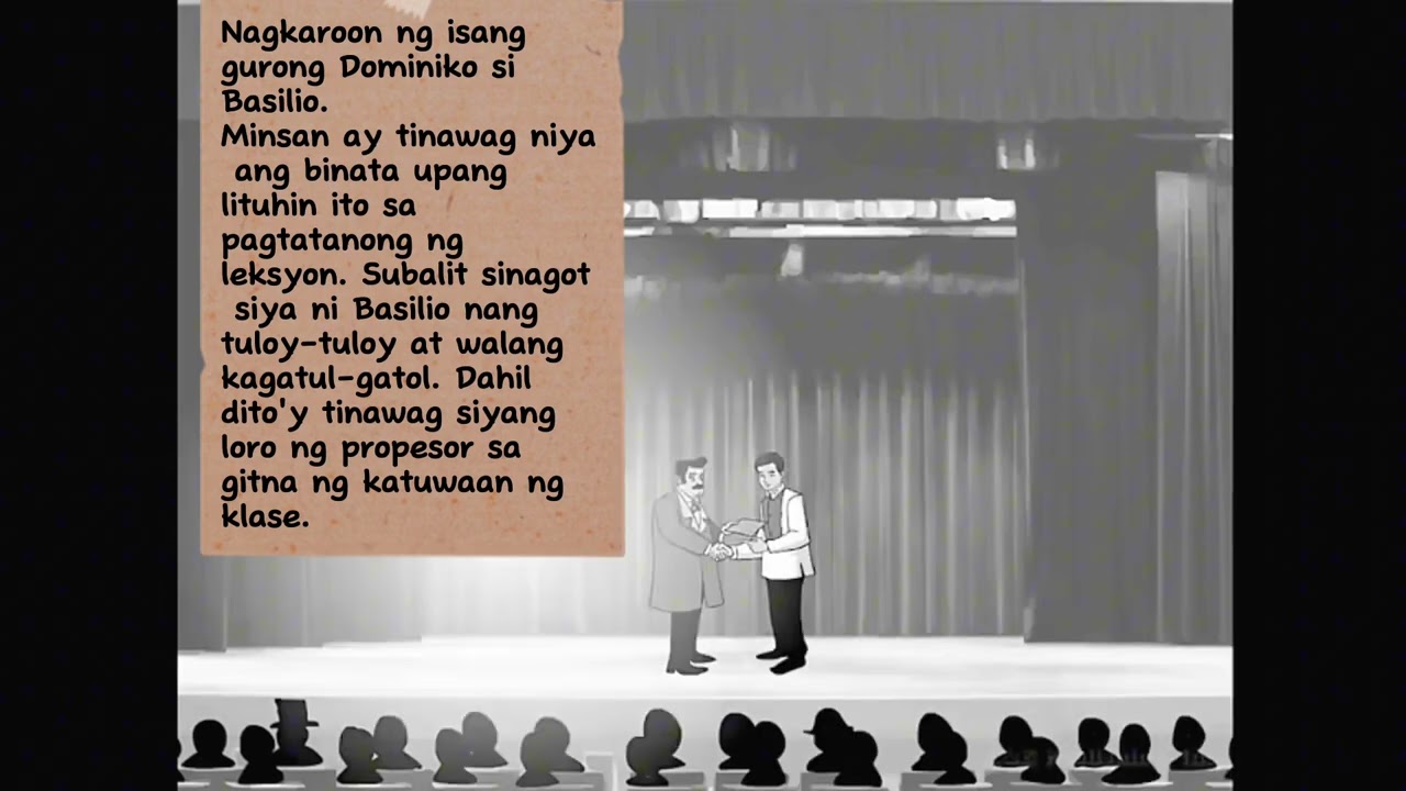 El Filibusterismo, Kabanata 6: SI BASILIO (buod)