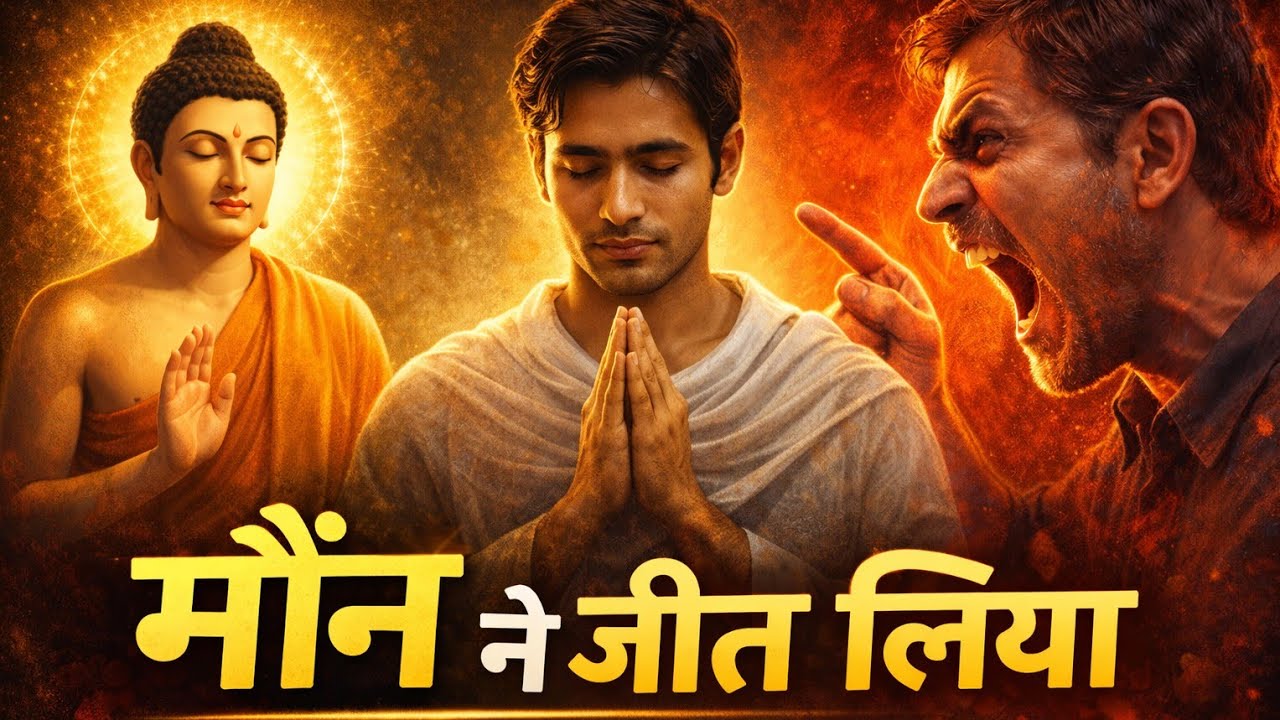 मौन की शक्ति | बुद्ध की प्रेरणादायक कहानी | चुप्पी से जीवन कैसे बदलता है | Buddh Gyan 2.0#yutube#