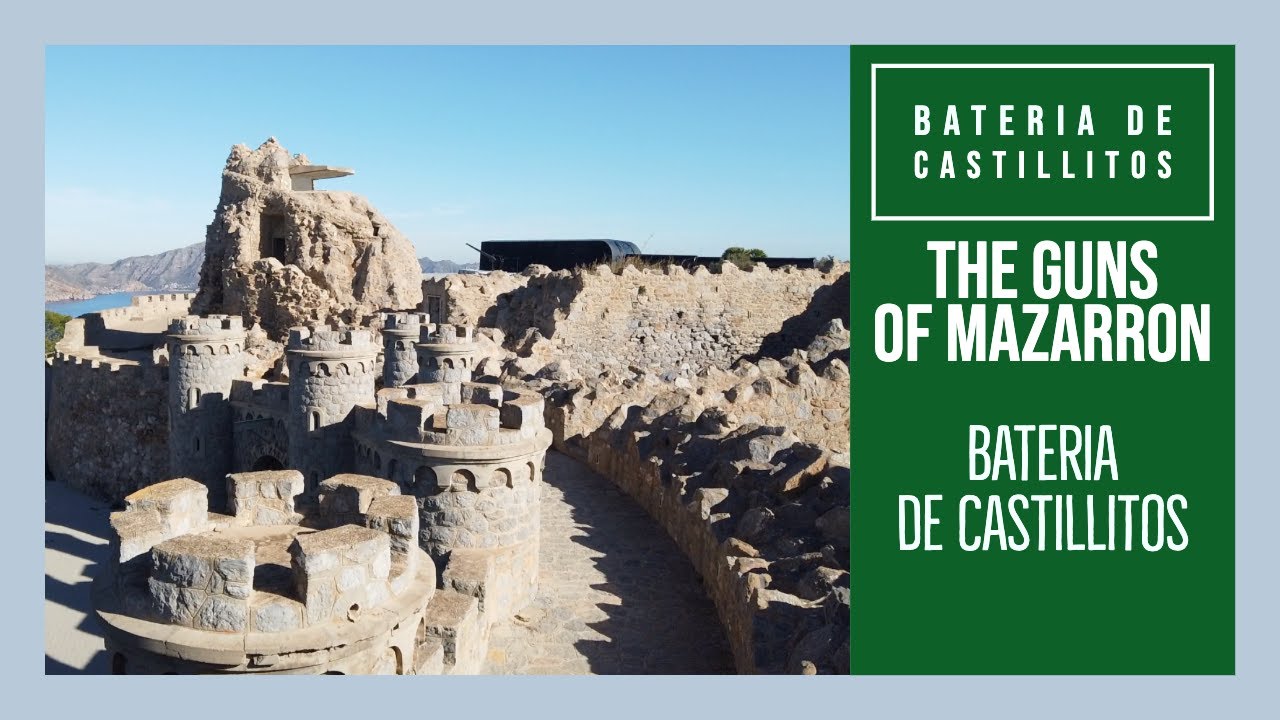 Bateria de Castillitos (Guns of Mazarron) Cartagena Murcia Spain #expatinmazarron
