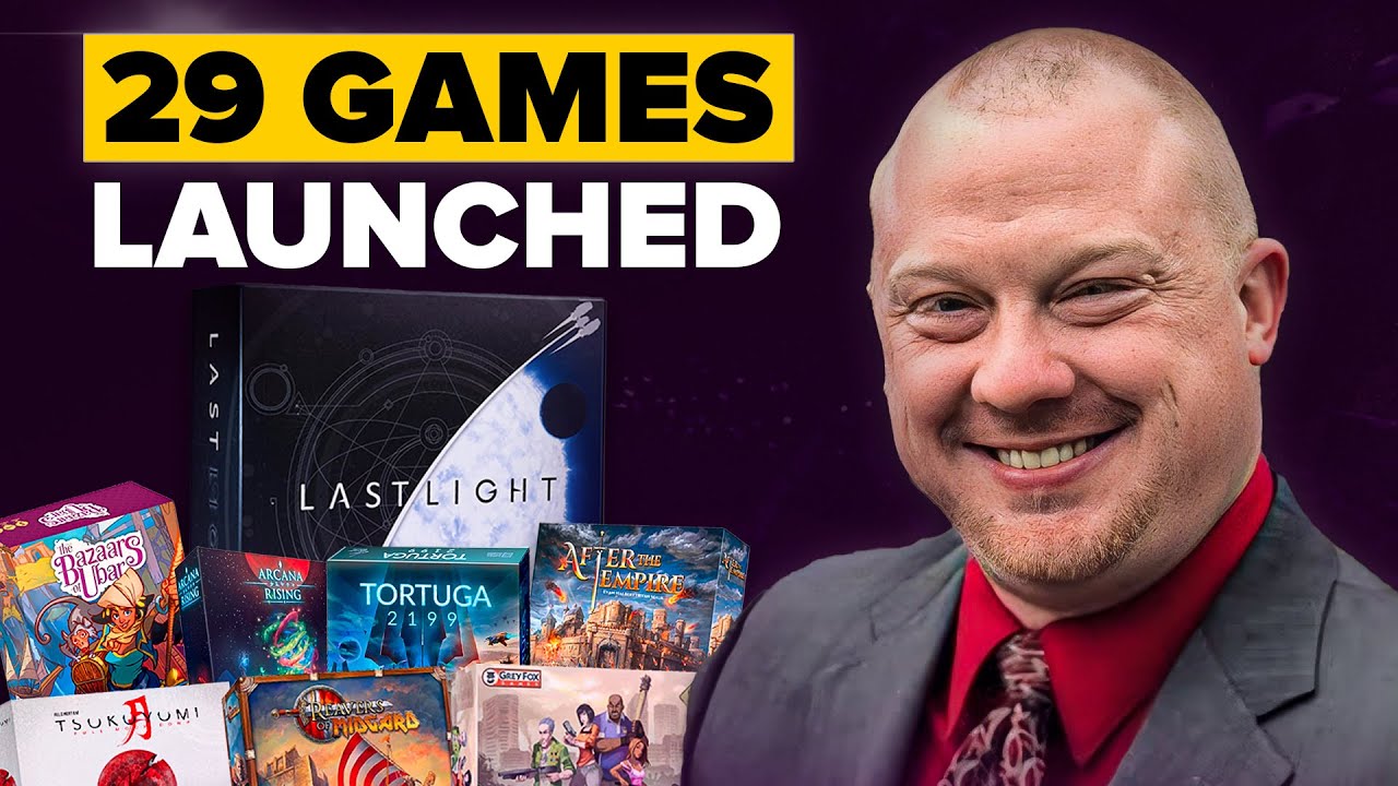 Lessons from Launching 29 Board Games (Ep. 26)