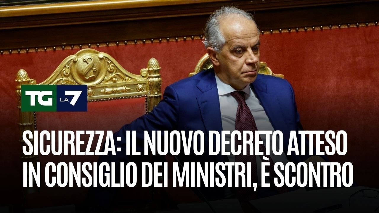 Sicurezza: il nuovo decreto atteso in consiglio dei ministri, è scontro