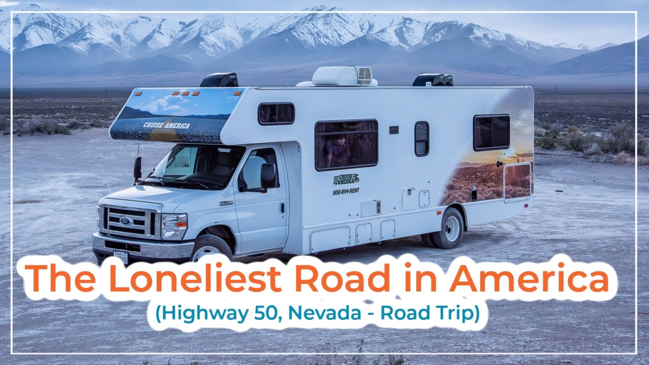 Driving the Loneliest Road in America - Highway 50 in Nevada Road Trip