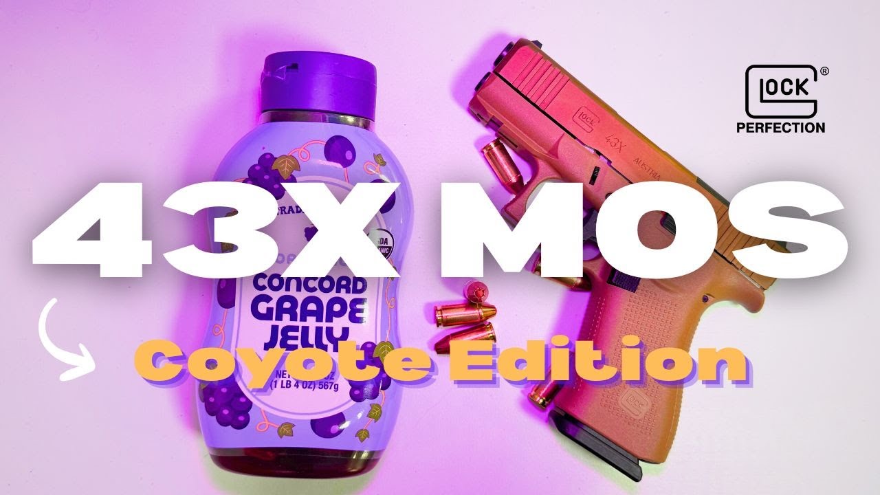 Распаковываю свой первый Glock!! | Новый 43X MOS Coyote (мои первые честные впечатления)