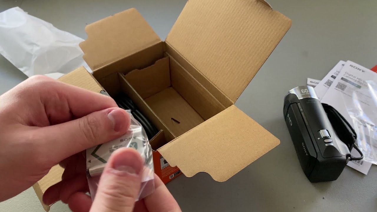 Sony HDR CX405 Unboxing and Demo