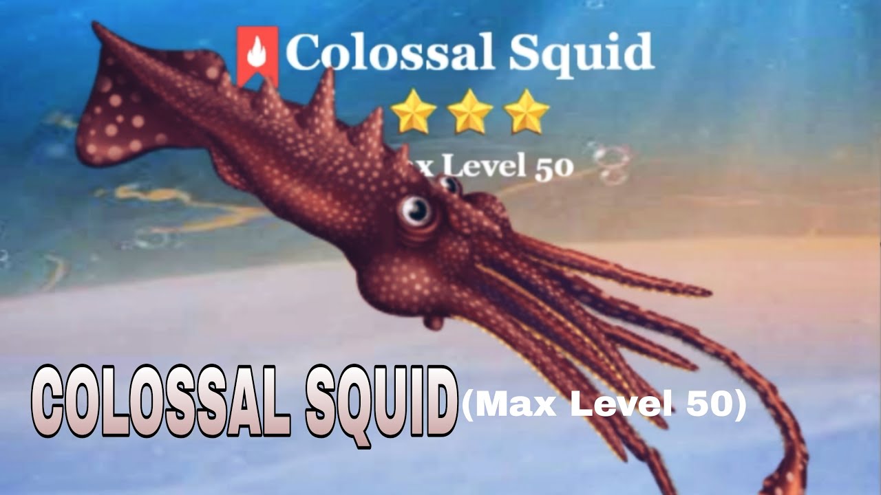 COLOSSAL SQUID UNLOCKED AND FULLY UPGRADED - SHARK WORLD | KAIJU GAMER PH