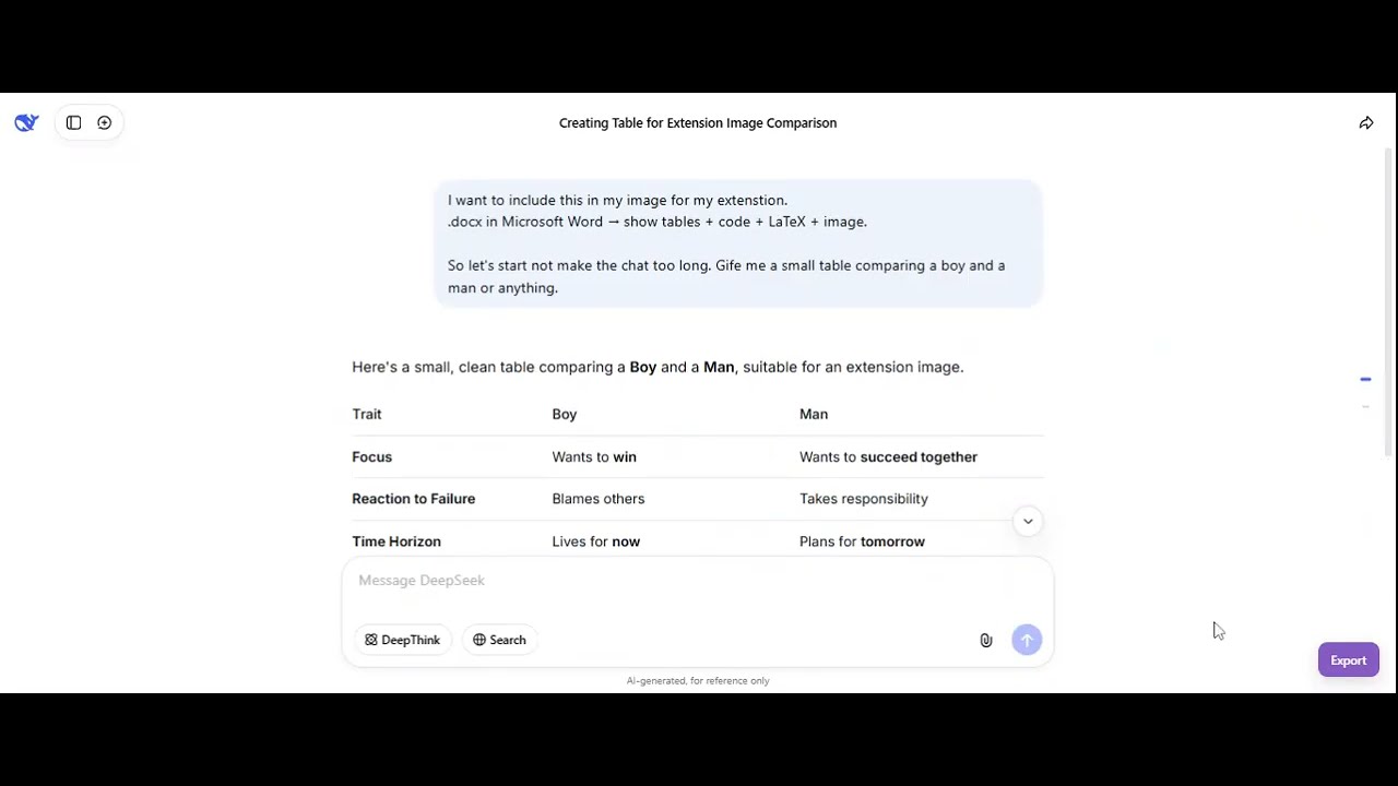 How to use AiChatExporterPro to export chats on Grok, Chatgpt, Claude, Gemini and Deepseek.