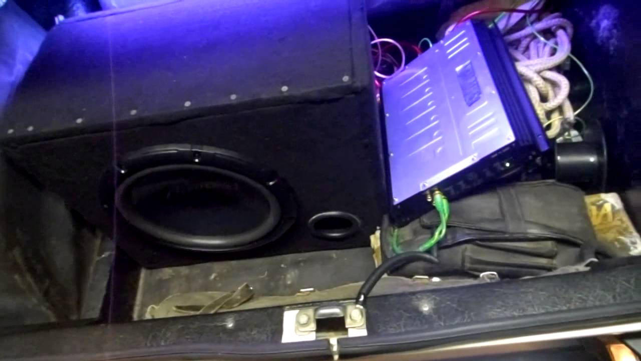 Pioneer TS-W310 в самодельном коробе