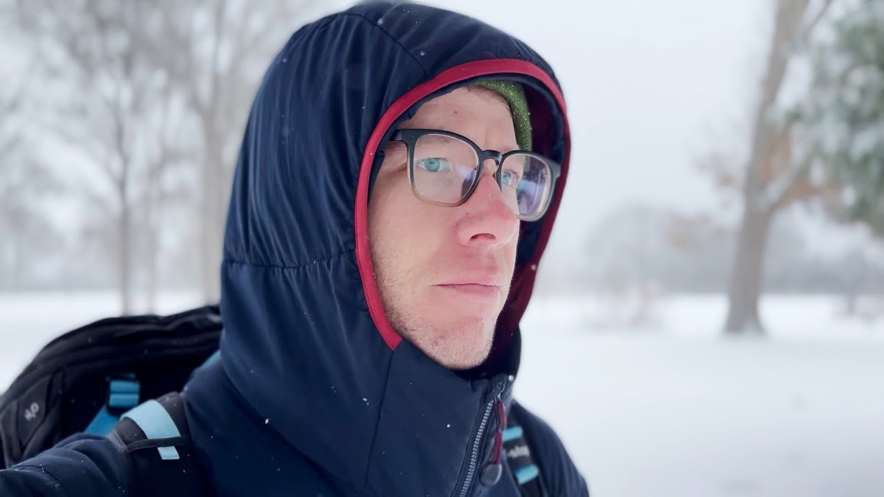 Landscape Photography in a Snow Storm