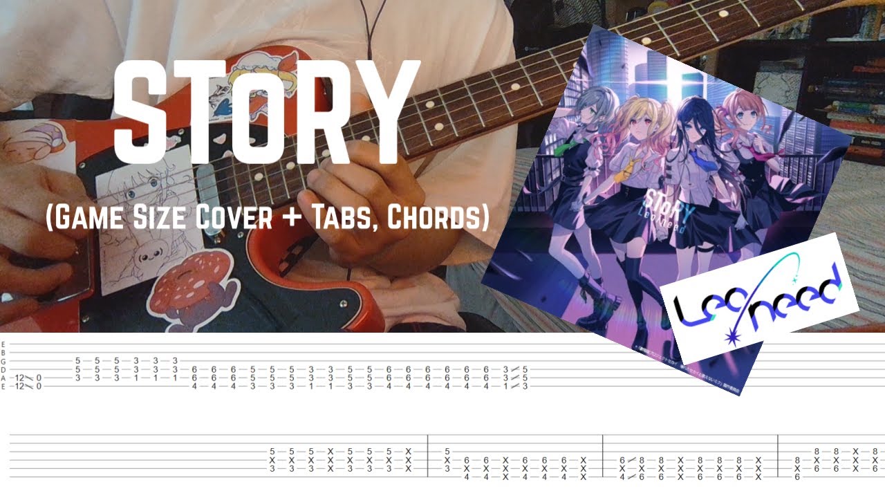 【Guitar Chords + Tab】Leo/need - SToRY【Game Size Ver.】